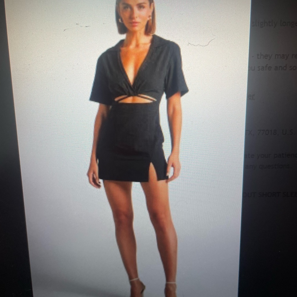 New w Tags! Cut-Out Mini Dress - Showpo US SZ 6